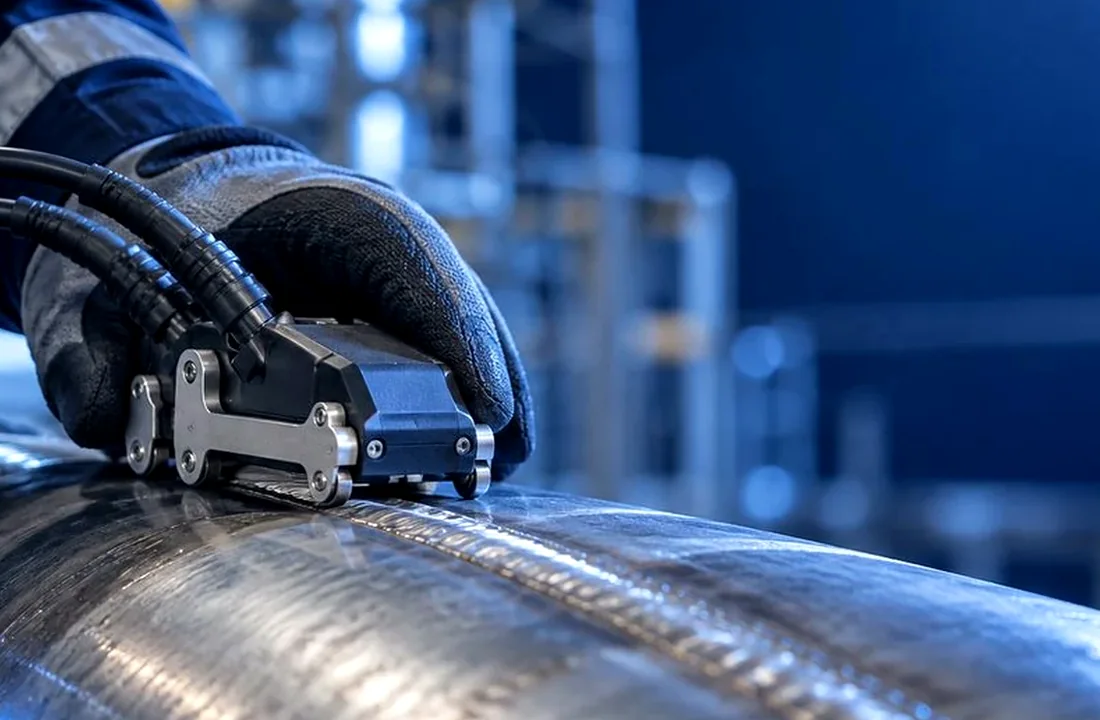 Weld surface inspection visual