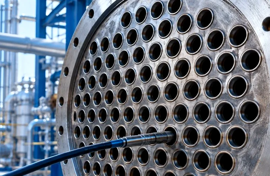 Process heat exchanger inspection visual
